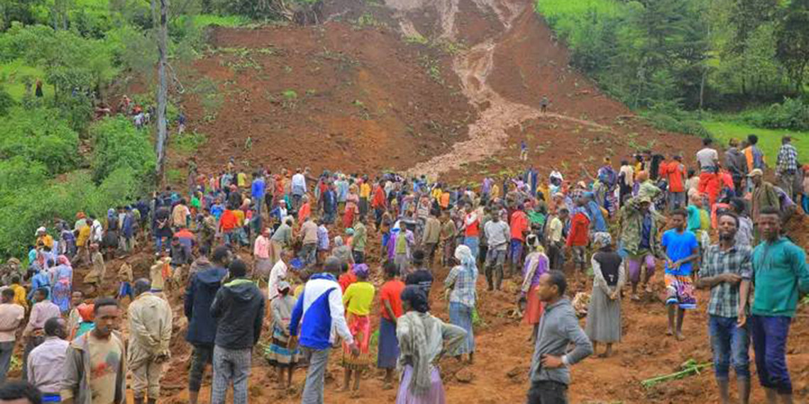 Etiyopya'daki heyelanda ölü sayısı 146’ya yükseldi