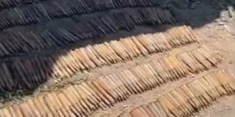 Irak'ın kuzeyinde 2 bin 300 doçka mühimmatı ele geçirildi