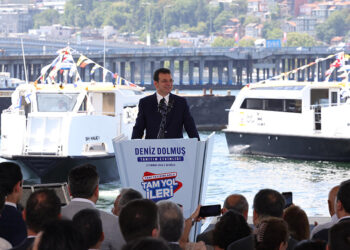İstanbul'da deniz dolmuşlar suya indirildi
