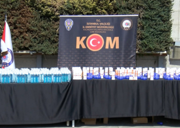 İstanbul'da sahte kozmetik ürün operasyonu