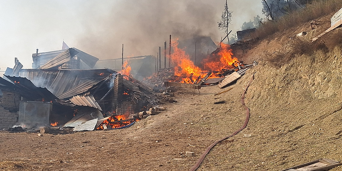 İzmit'te ahır yangını; 13 hayvan öldü