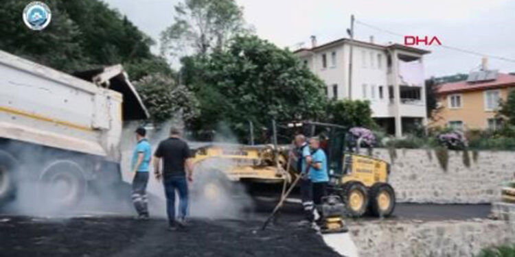 Kelebek hastası toza maruz kalınca yolu asfaltlandı