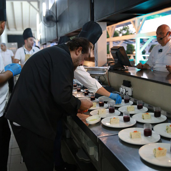 Kıbrıs’ta ‘Şeflerin Düeti’ etkinliği gerçekleştirildi