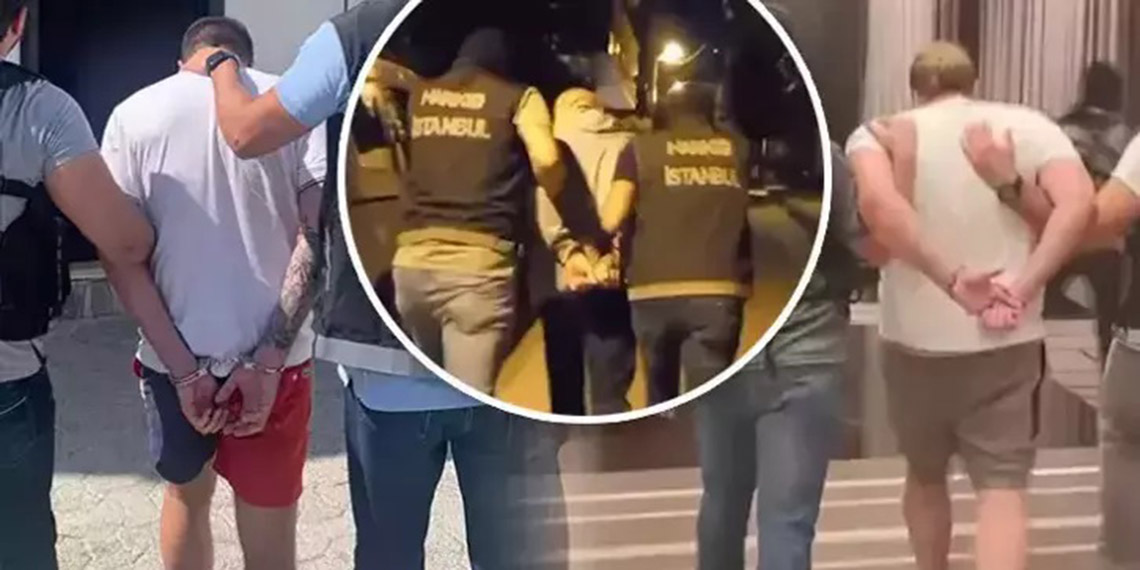 Kırmızı bültenle aranan 3 suçlu Türkiye'de yakalandı 