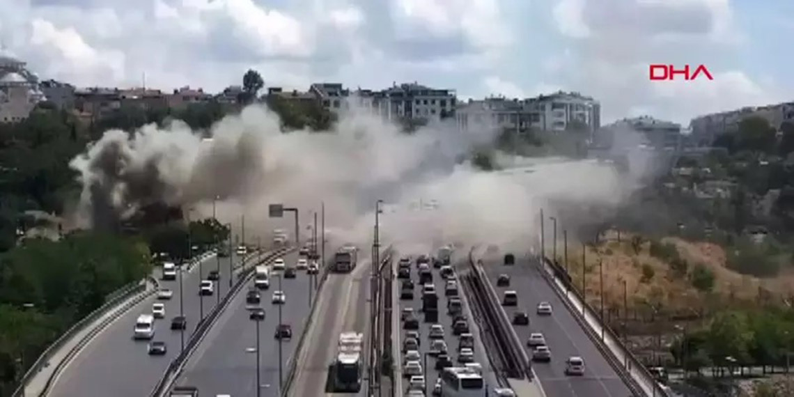 Küçükçekmece'de Cemevi ve Kültür Merkezi'nde yangın