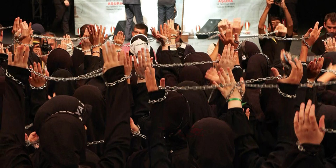 Küçükçekmece'de Evrensel Aşura Matem Merasimi