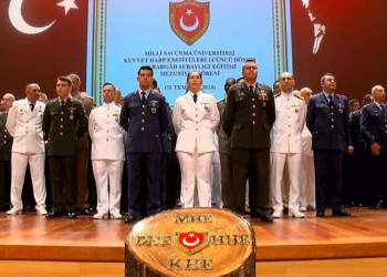 Milli Savunma Üniversitesi'nde mezuniyet heyecanı