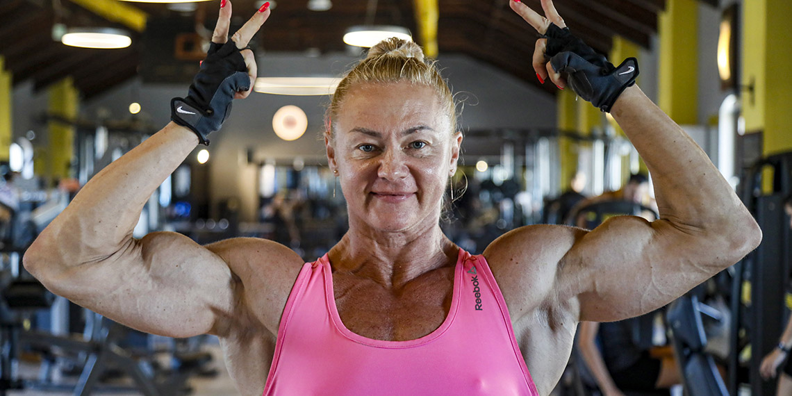 Milli fitness sporcusu Tatyana Bulut'un hikayesi hayran bıraktı