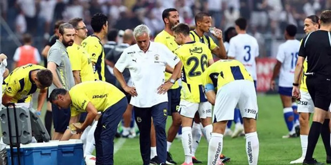 Mourinho'lu Fenerbahçe bu akşam sahaya çıkıyor