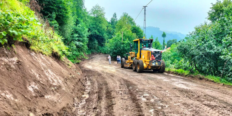 Ordu'daki yağışta metrekareye 186,7 kilogram yağış düştü