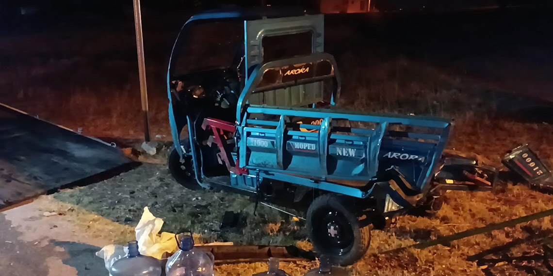 Otomobil damacana yüklü triportöre çarptı: 4'ü çocuk 6 yaralı