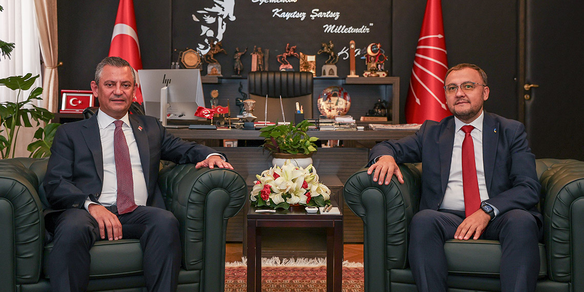 Özgür Özel, Ukrayna Büyükelçisi Bodnar ile görüştü