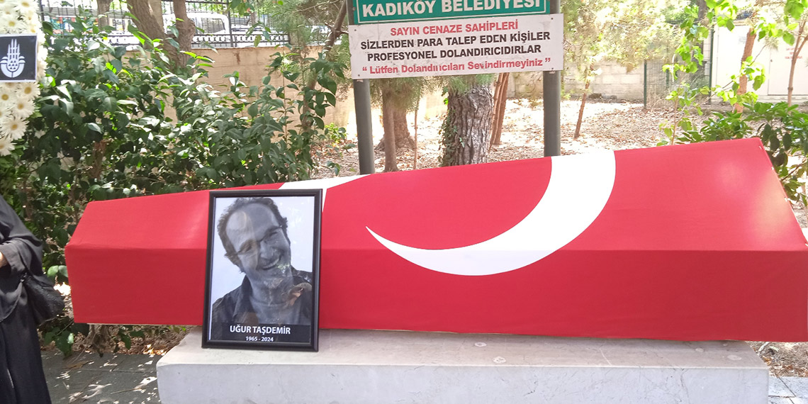 Sanatçı Uğur Taşdemir son yolculuğuna uğurlandı