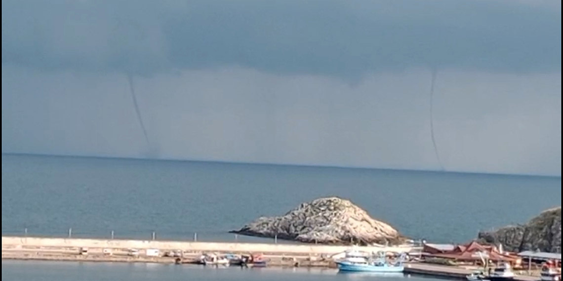 Şile'de hortum çıktı