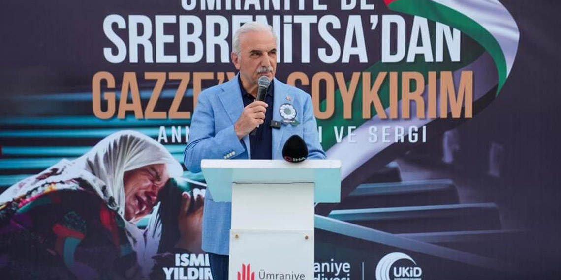Srebreni̇tsa ve Gazze'de hayatını kaybedenler anıldı