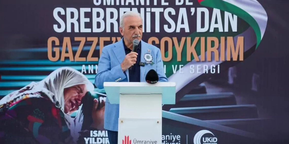 Srebreni̇tsa ve gazze'de hayatını kaybedenler anıldı