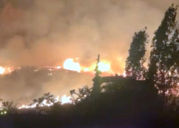 Tokat'ta Hac Dağı'ndaki örtü yangını büyümeden söndürüldü