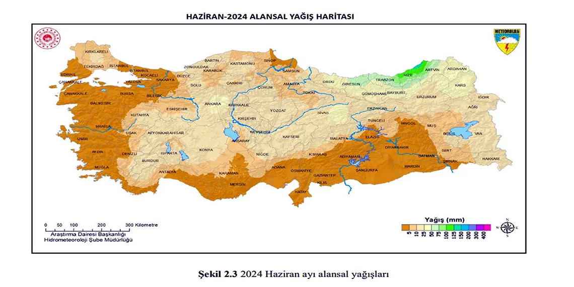 Türkiye'de 23 yılın en düşük haziran yağışı