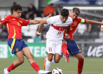 U19 Milli Futbol Takımı, İspanya ile 1-1 berabere kaldı