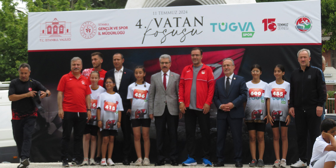 Üsküdar'da 4'üncü 'Vatan Koşusu' düzenlendi