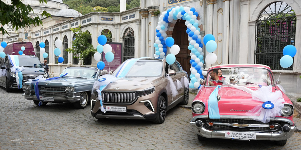 Vakıflardan TOGG'lu sünnet şöleni