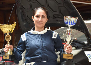 Yarış pilotu Serap Kotan, 4 yılda 24 kupa kazandı.