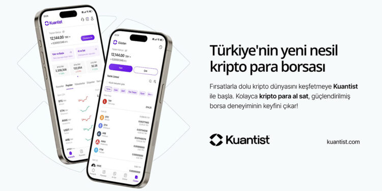 Yeni nesil kripto para borsası Kuantist kuruldu