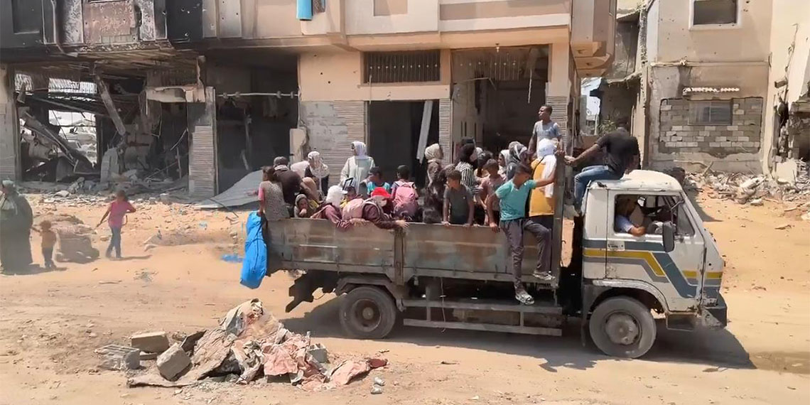 Gazze'de insanlar tükenmiş durumda