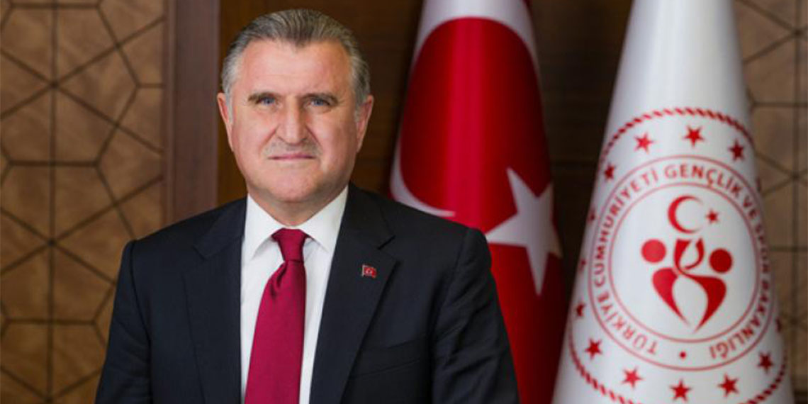 Bakan Bak'tan 31 spor kulübüne teşekkür