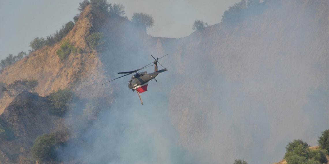Nazilli'de çıkan yangın kontrol altına alındı