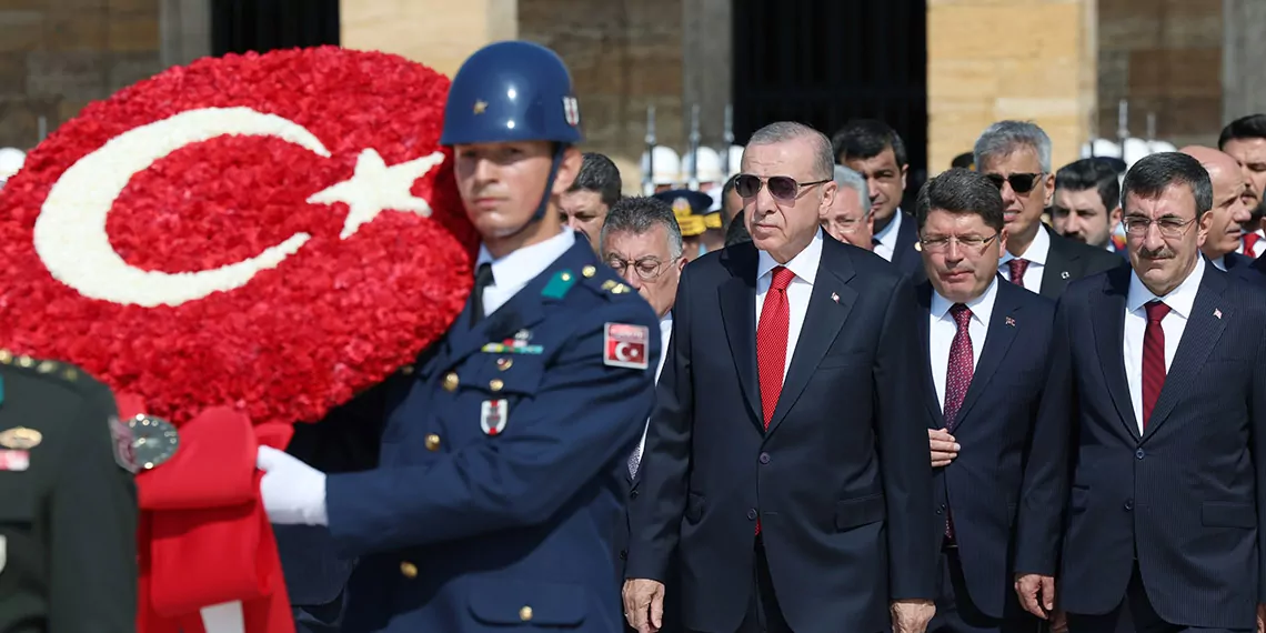 30 ağustos zaferi'nin 102'nci yılı: devlet erkanı anıtkabir'de