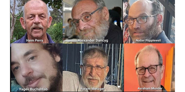 6 İsrailli rehinenin cansız bedenine ulaşıldı