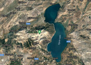 Eğirdir Gölü'nün bölünmesine 1,2 kilometre kaldı