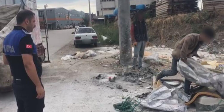 Zabıtadan hurdacılara para cezası