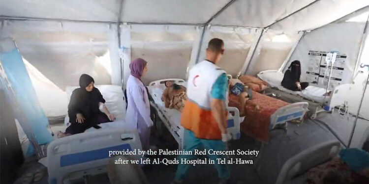 Sahra hastanesinde 56 bin hastaya hizmet verdik