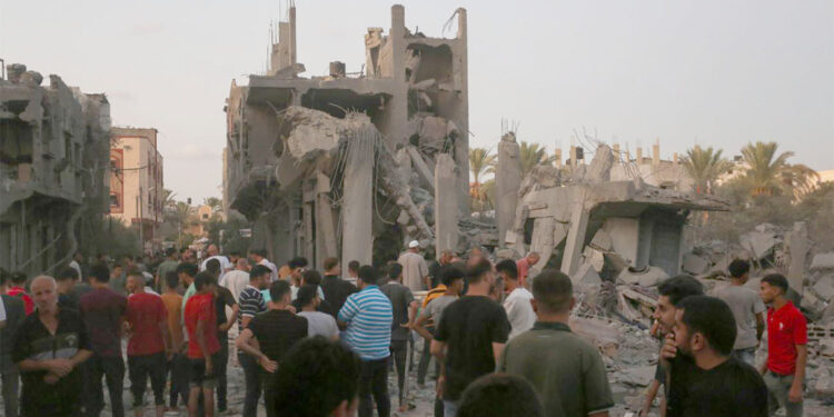 Beyt Hanun için tahliye emri