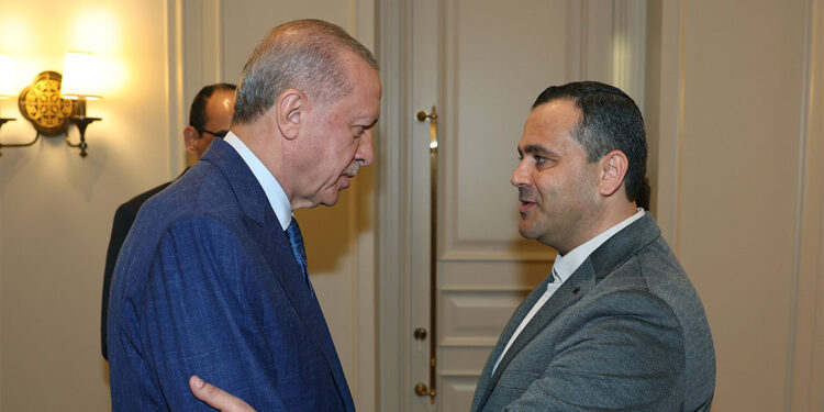 Cumhurbaşkanı Erdoğan, Heniye'nin oğulları ile görüştü