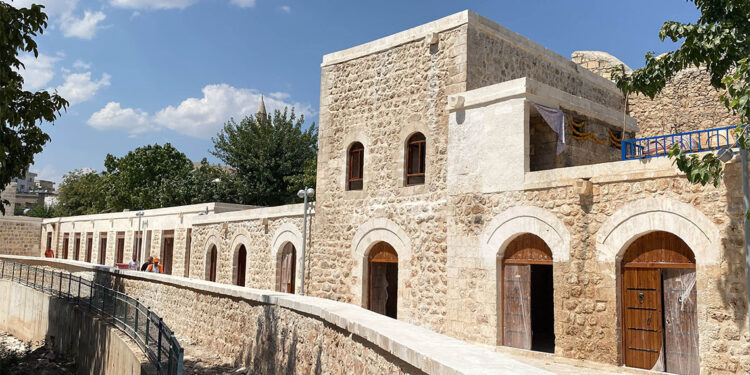 400 yıllık Süryani Çarşısı aslına uygun restore edildi