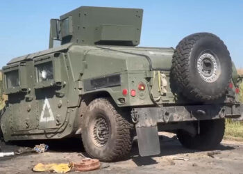 Kursk'ta Ukrayna'ya ait zırhlı araç konvoyu vuruldu