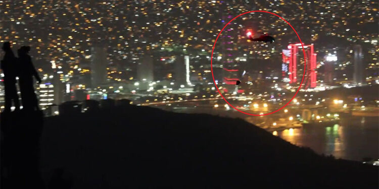 Orman yangınlarına gece helikopterli müdahale riskli