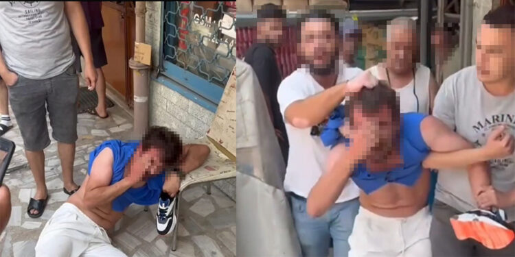 Taciz ettiği kadının eşi ve arkadaşları tarafından dövüldü