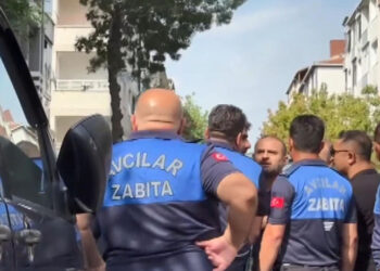 Avcılar'da esnafla zabıta arasında duba gerginliği