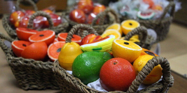 'Kokulu meyve sabunu' dünyaya ihraç ediliyor