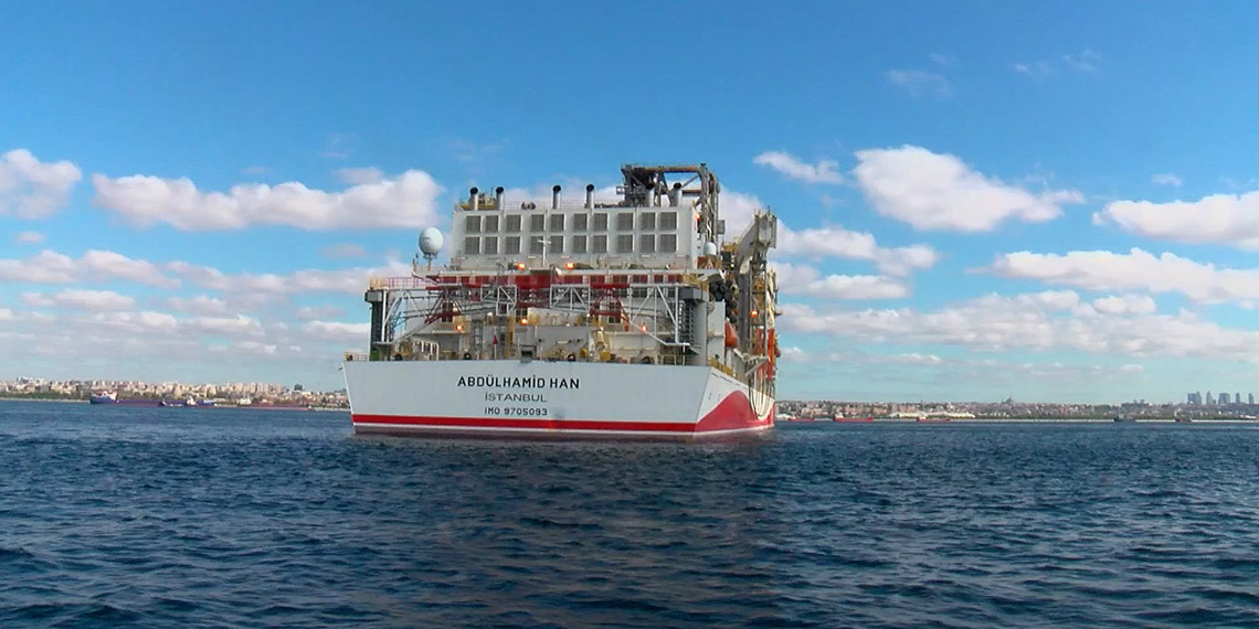Abdülhamid Han Sondaj Gemisi Karadeniz'de faaliyetlerine devam edecek