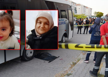 Aksaray'da midibüsün çarptığı anneanne ve torunu öldü