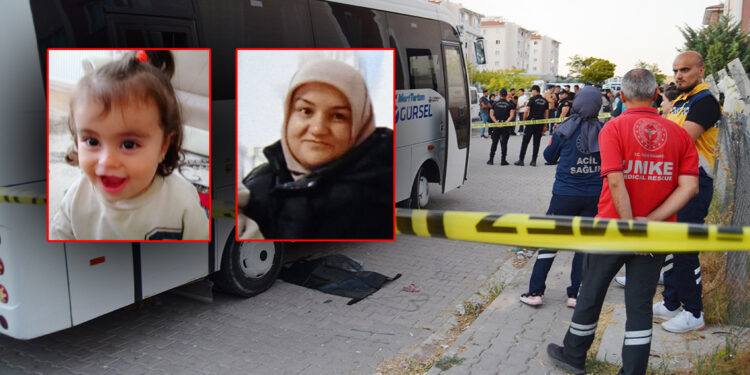 Aksaray'da midibüsün çarptığı anneanne ve torunu öldü