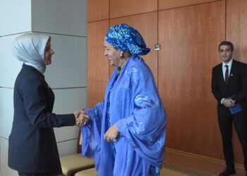 Bakan Göktaş, BM Genel Sekreter Vekili Muhammed ile görüştü