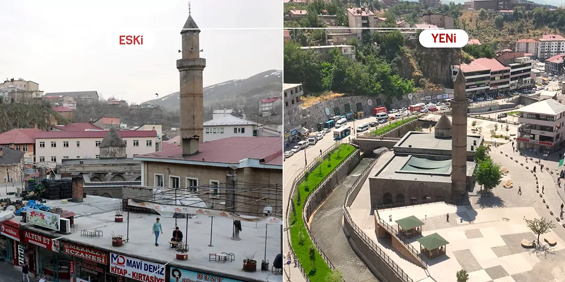 Bakan kurum: bitlis'te kaybolan tarihi yeniden gün yüzüne çıkardık