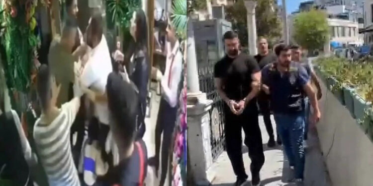 Beyoğlu'nda eğlence mekanında 3 kadını darbeden şüpheliler yakalandı