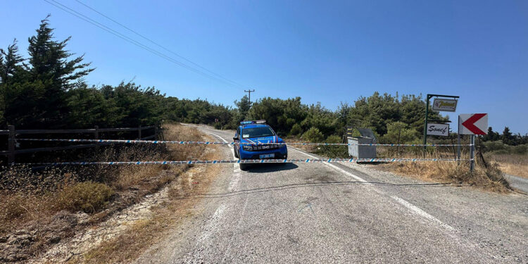 Bozcaada'da yangın riski nedeniyle Polente Feneri'ne girişler yasaklandı